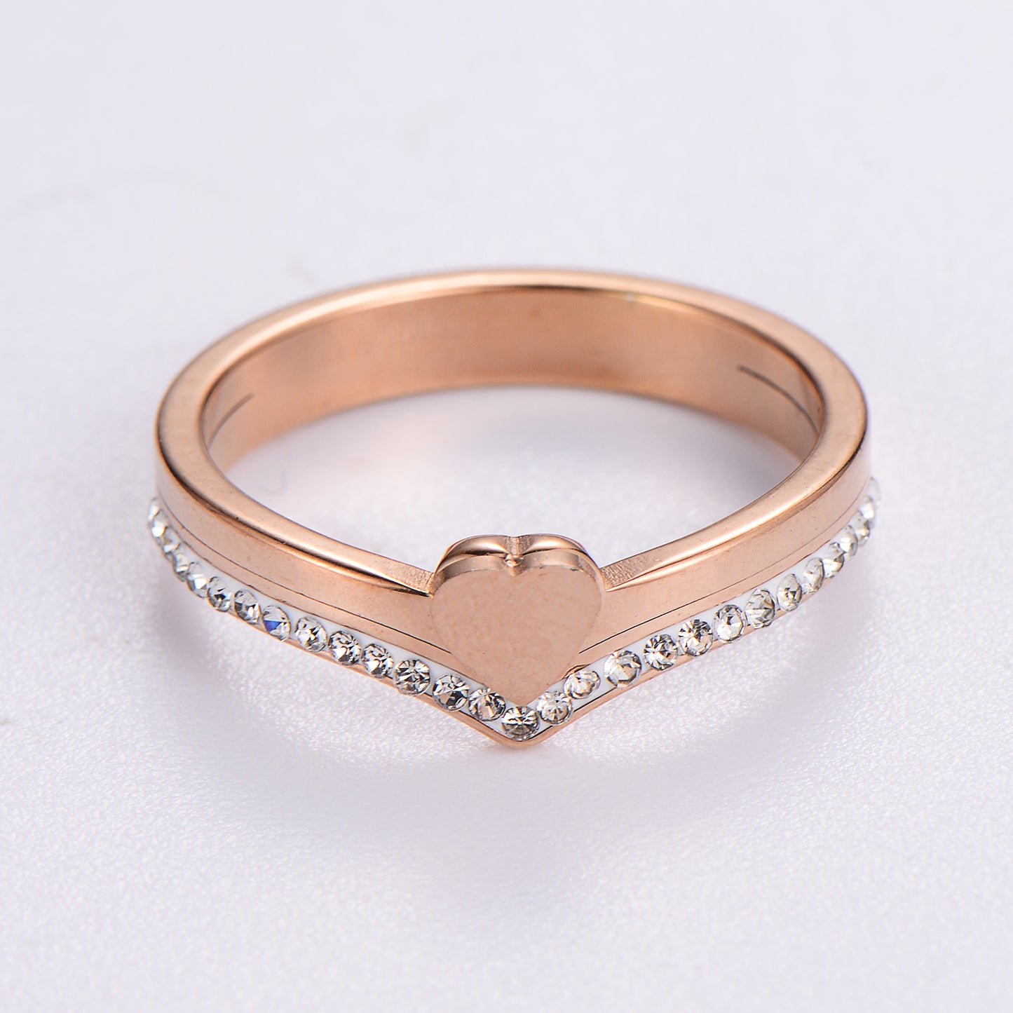 Anillo Divina - Acero Inoxidable bañado en Oro de 18k